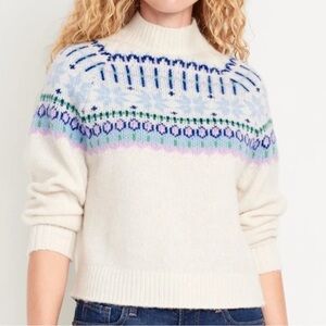 NWT Old Navy Fair Isle Sweater